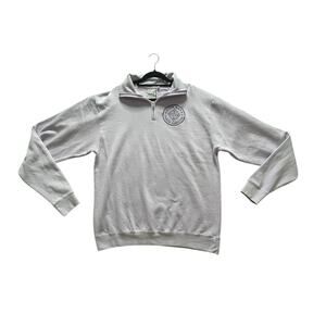 Women's Sz L US Vintage Quarter Zip Sweatshirt Pullover Lilac Outer Banks NC EUC